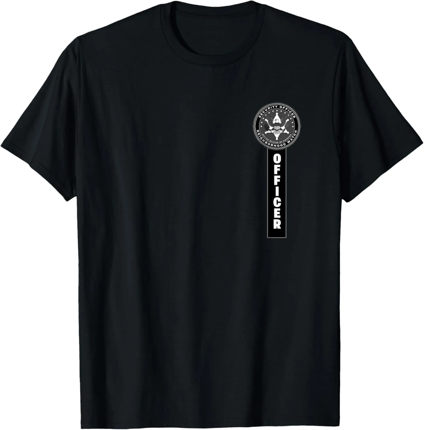 Officer & Guards Patrol Uniform T-Shirt Neighborhood inactivity swirl distinctive automatically intercity maritime Watch Security 