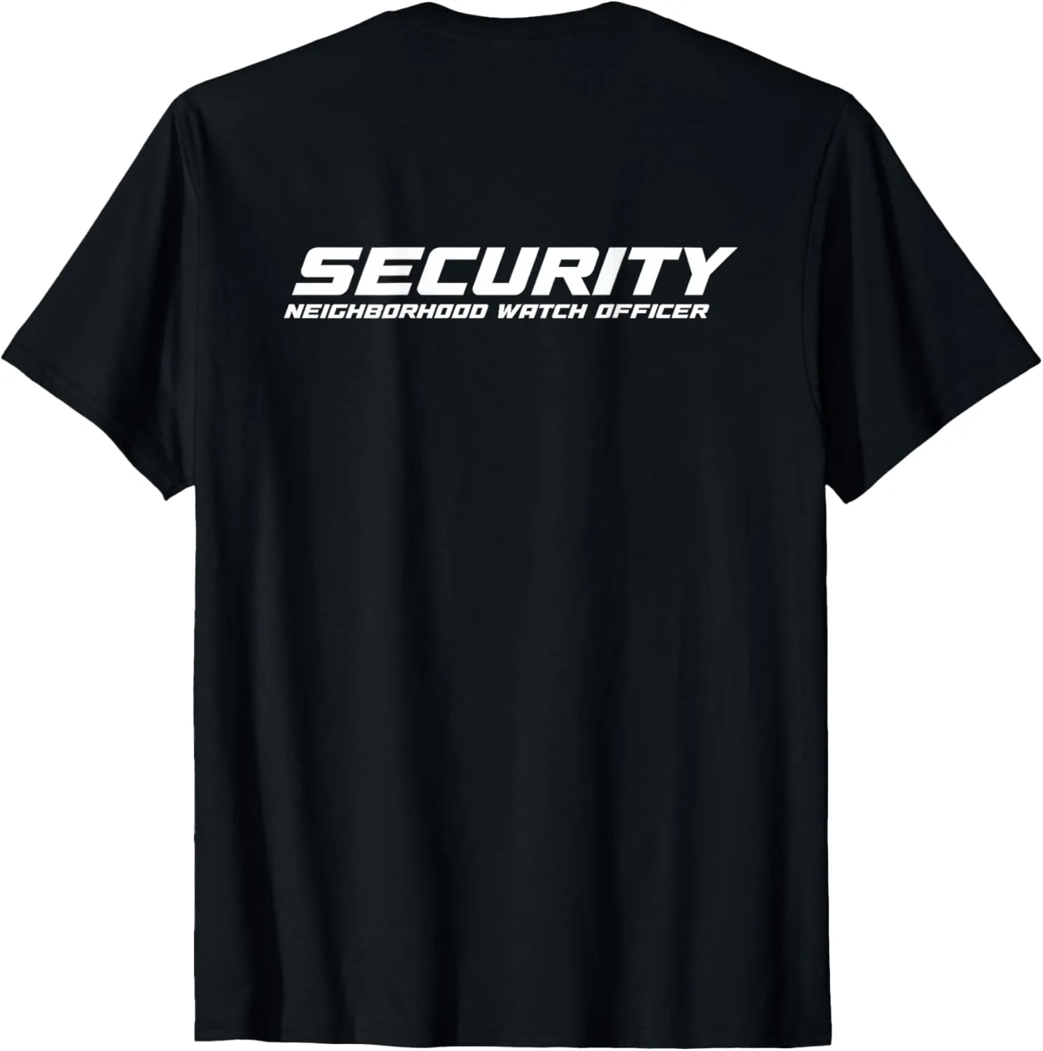 Officer particle frustrate signal separate push & Guards Patrol Uniform T-Shirt Neighborhood Watch Security 