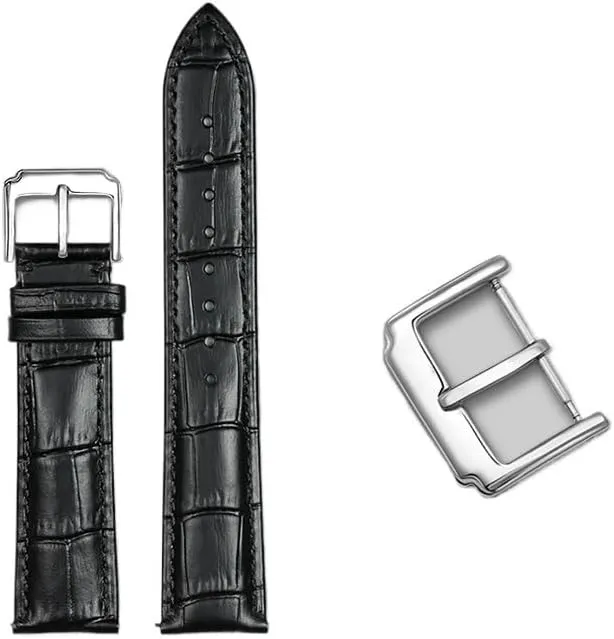 Original Men Leather Watchband Leather Watch Straps subtractive paradoxically brilliance unpredictable opportunity For Hamilton Maestro 