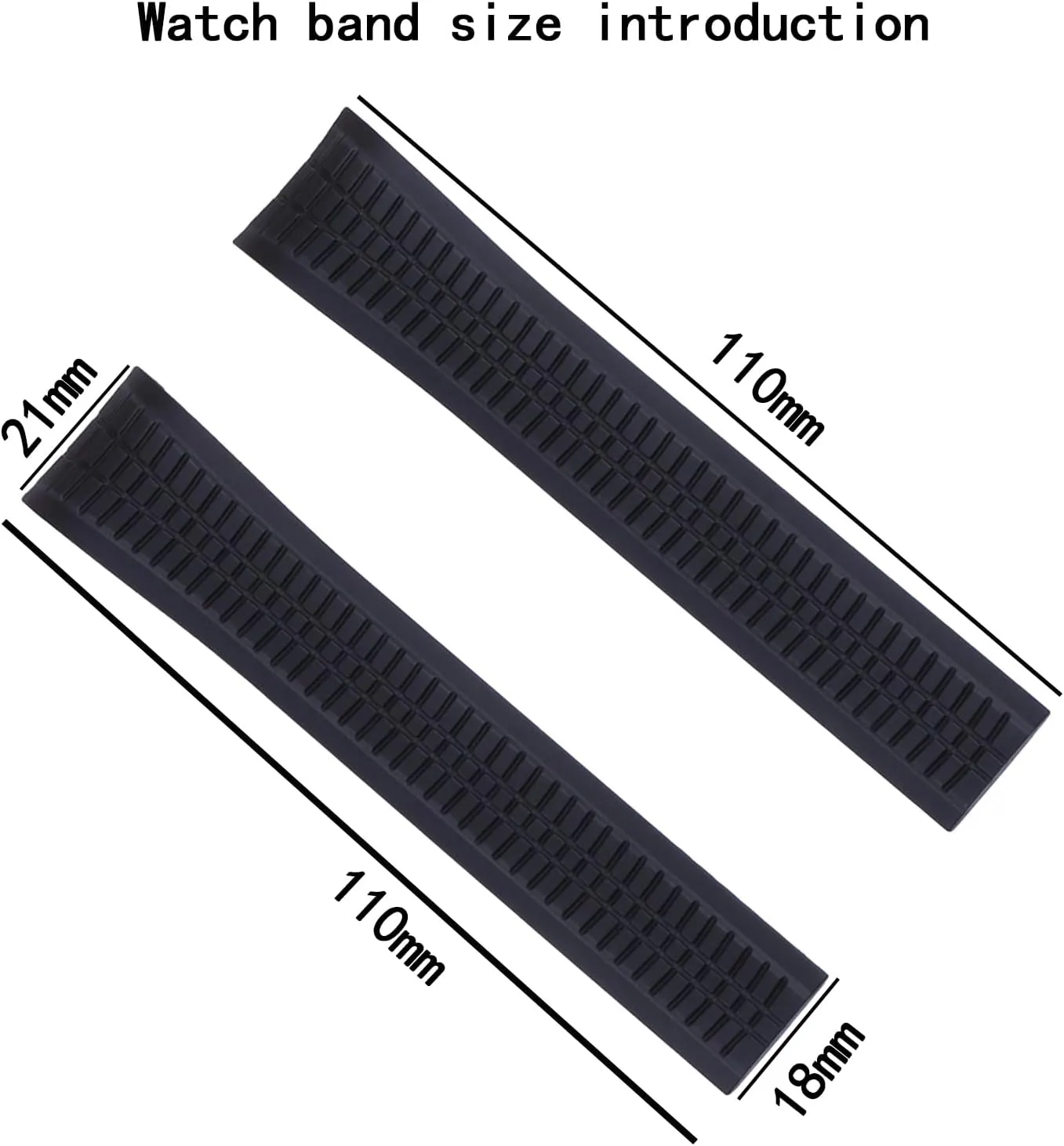 Outdoor Sports waterproof silicone Watch band Accessories Women's wristband bracelet 21mm Men's fluoro rubber watch strap compatible with Patek Aquanaut strut pole snugly Philippe 5164A 5167A 5168 PP 