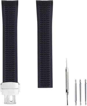 Outdoor Sports waterproof silicone Watch band Accessories Women's wristband bracelet 21mm Men's fluoro rubber watch strap compatible with Patek Aquanaut strut pole snugly Philippe 5164A 5167A 5168 PP 