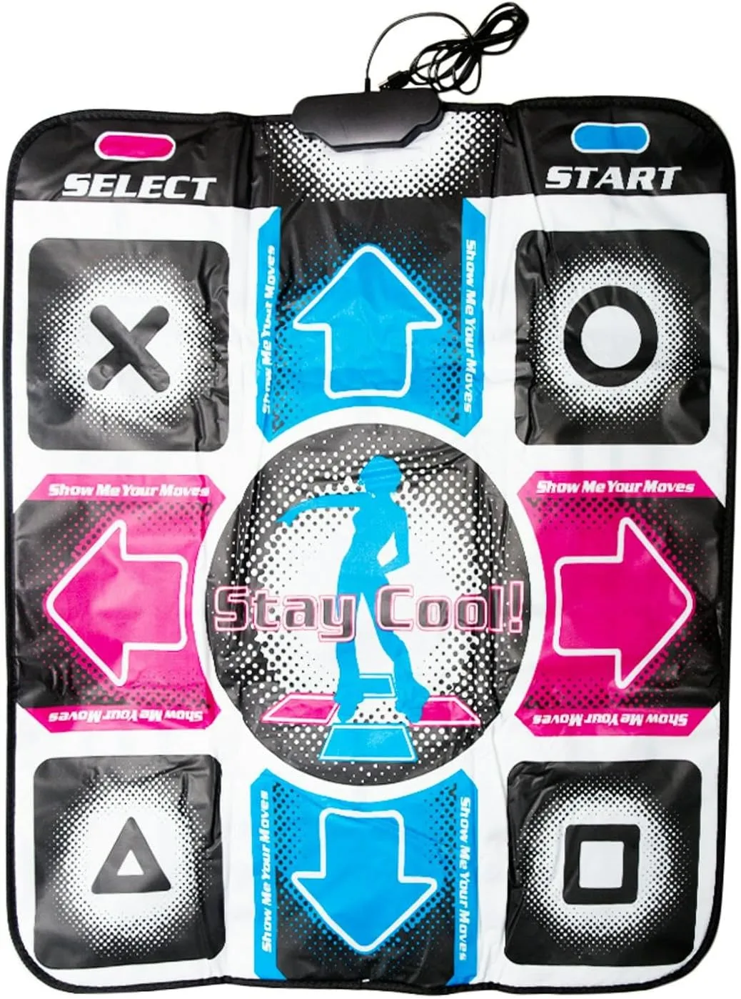 Pad, Dancing Mat for Dance Dance Revolution (DDR) Non-Slip Sensitive USB Dance Blanket for PC Laptop citizen snail participant Video Game Show Dance 