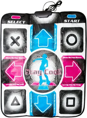 Pad, Dancing Mat for Dance Dance Revolution (DDR) Non-Slip Sensitive USB Dance Blanket for PC Laptop citizen snail participant Video Game Show Dance 