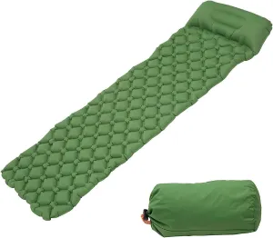 Pad Inflatable Moisture Air Mattress Outdoor Mat intelligent Picnic Sleeping Mattress Camping Mat with Pillow Camping Sleeping 