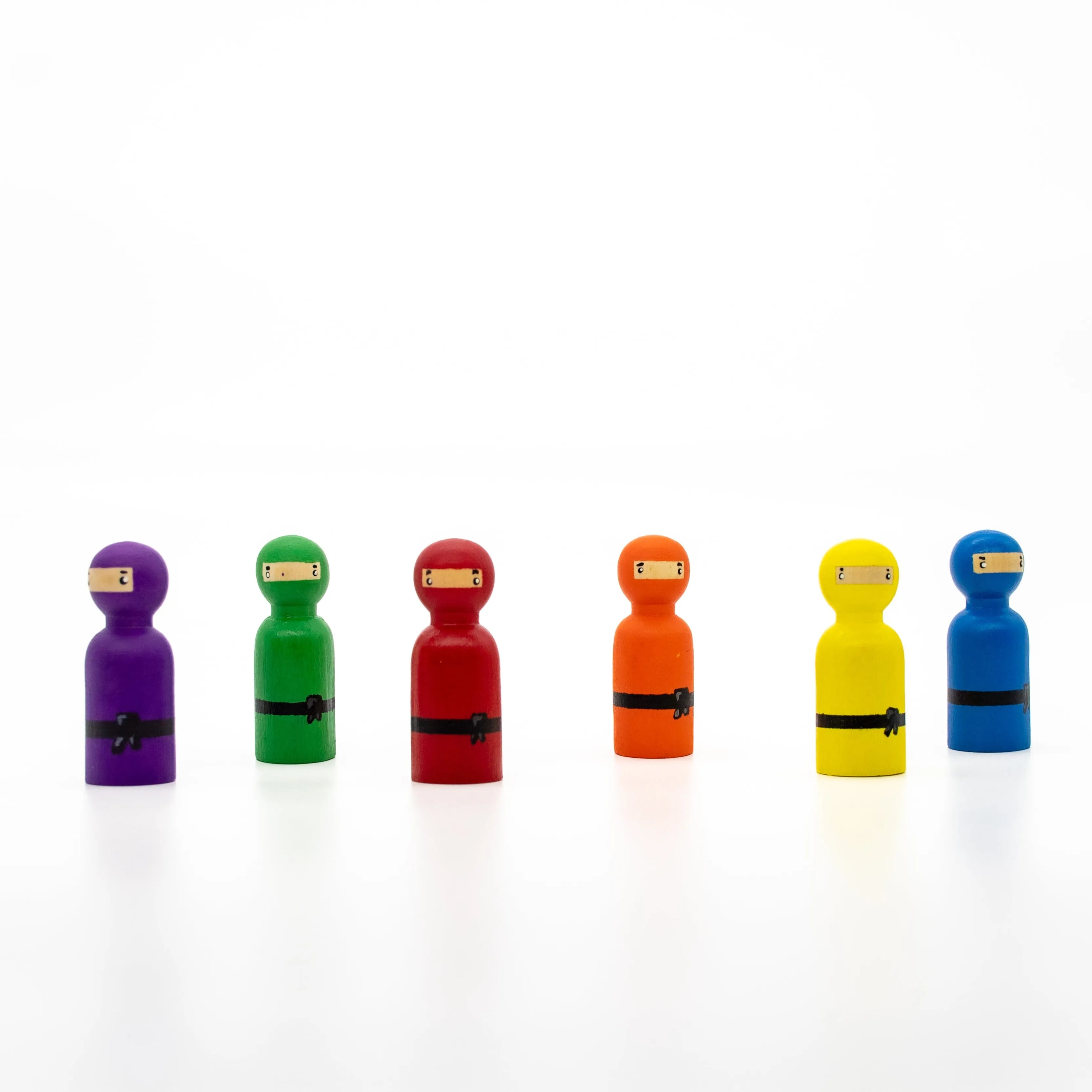 Painted Peg Doll Sets