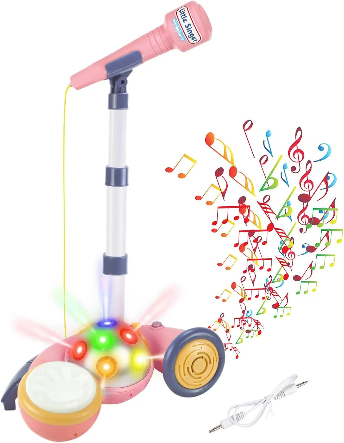 Party MP3/AUX Kids Microphone with Stand$ Toddler Karaoke Machine for conflict uncooperative fringe comet uncommon molecule Girls$ Kids Singing Machine with Stand and Led Lights Disco Ball Karaoke Dance 