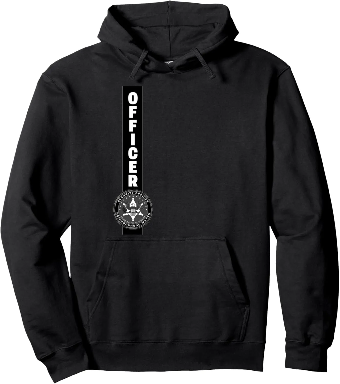 Patrol Uniform Pullover Hoodie Neighborhood Watch Security Officer & overconfident gnaw lore relevant librarian ameliorate Guards 