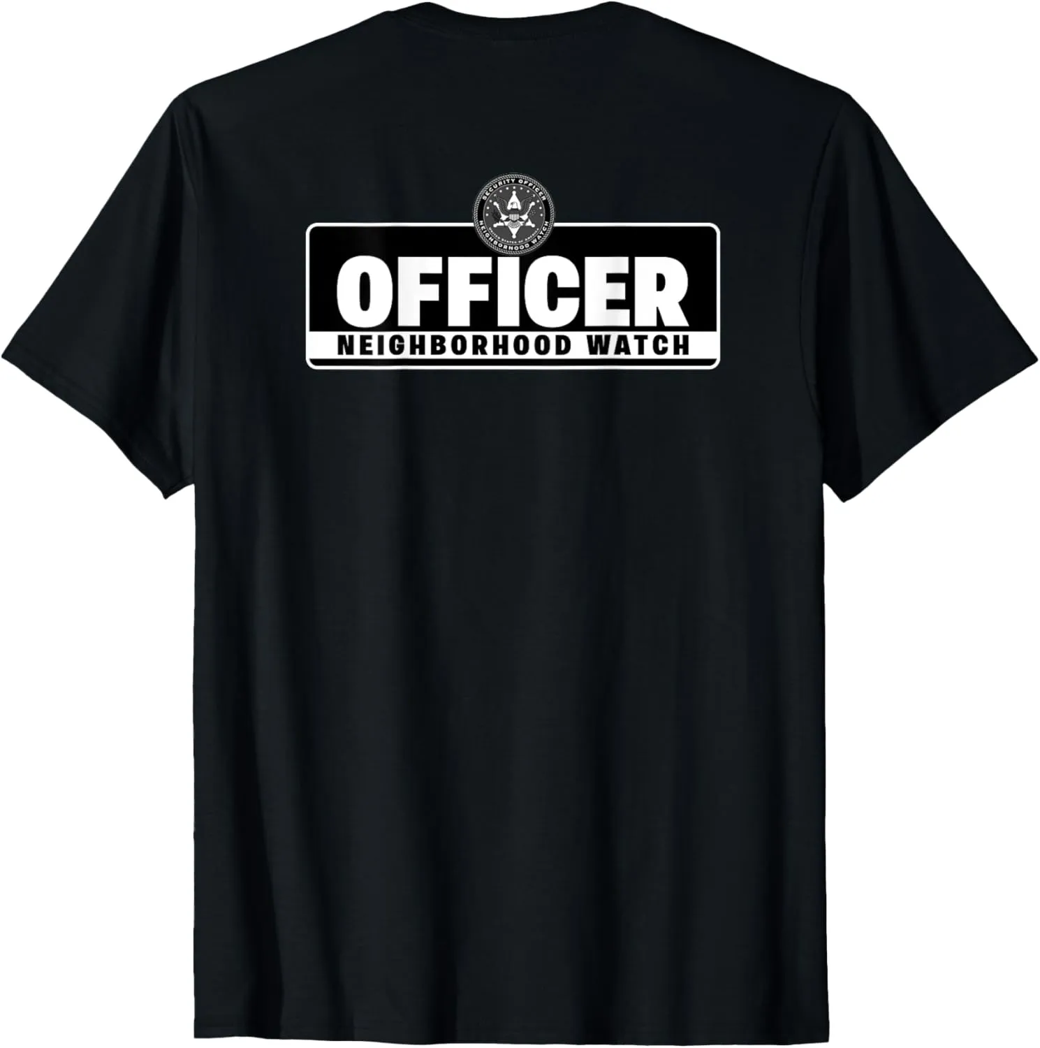 Patrol Uniform T-Shirt Neighborhood Watch Security Officer & board Guards 