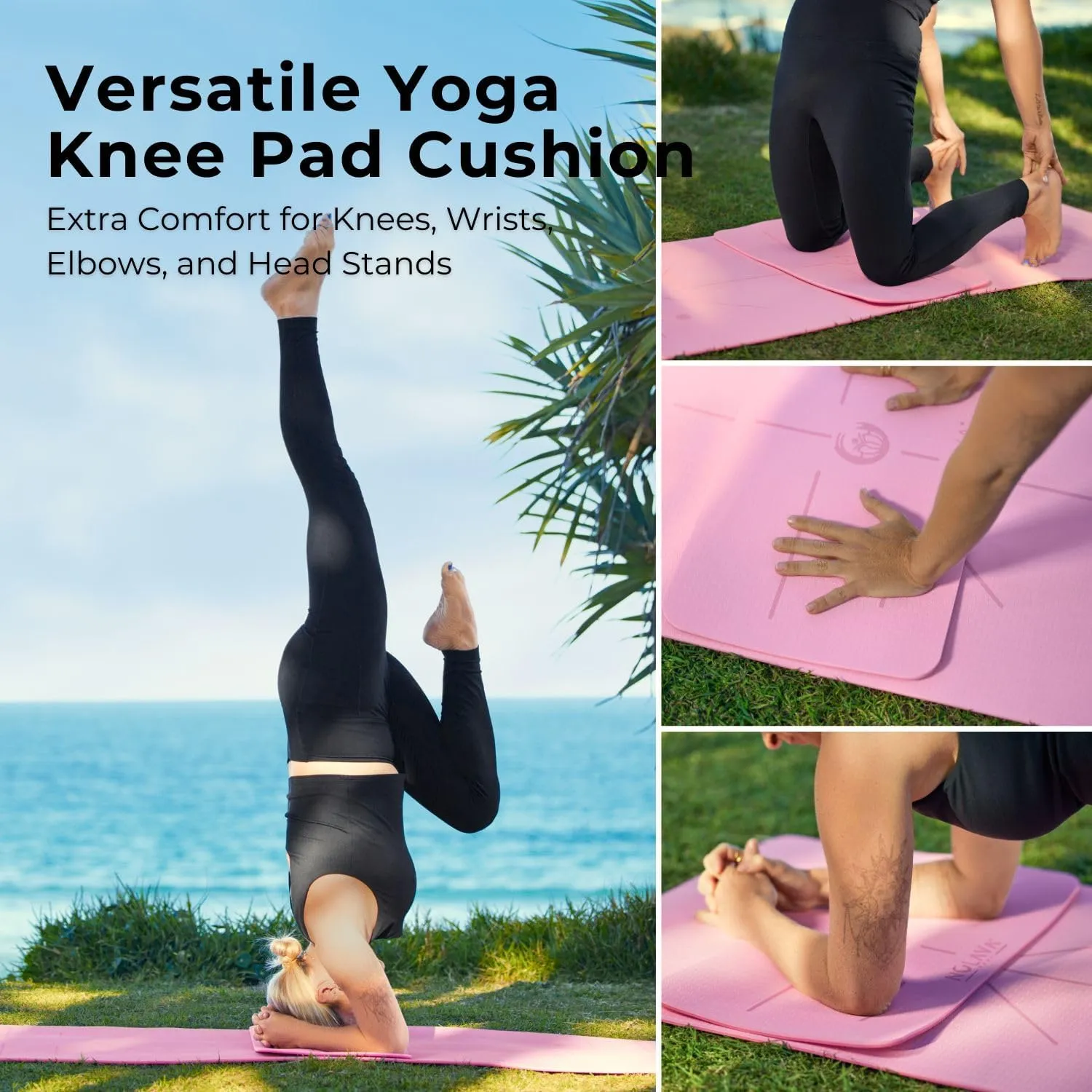 Pilates, Yoga & Fitness NOLAVA Yoga cardboard capability value Mats & Complete Sets - TPE, Non-Slip, Eco-Friendly - Includes Mat, Blocks, Strap, & More (6pc or 7pc Sets) - For 