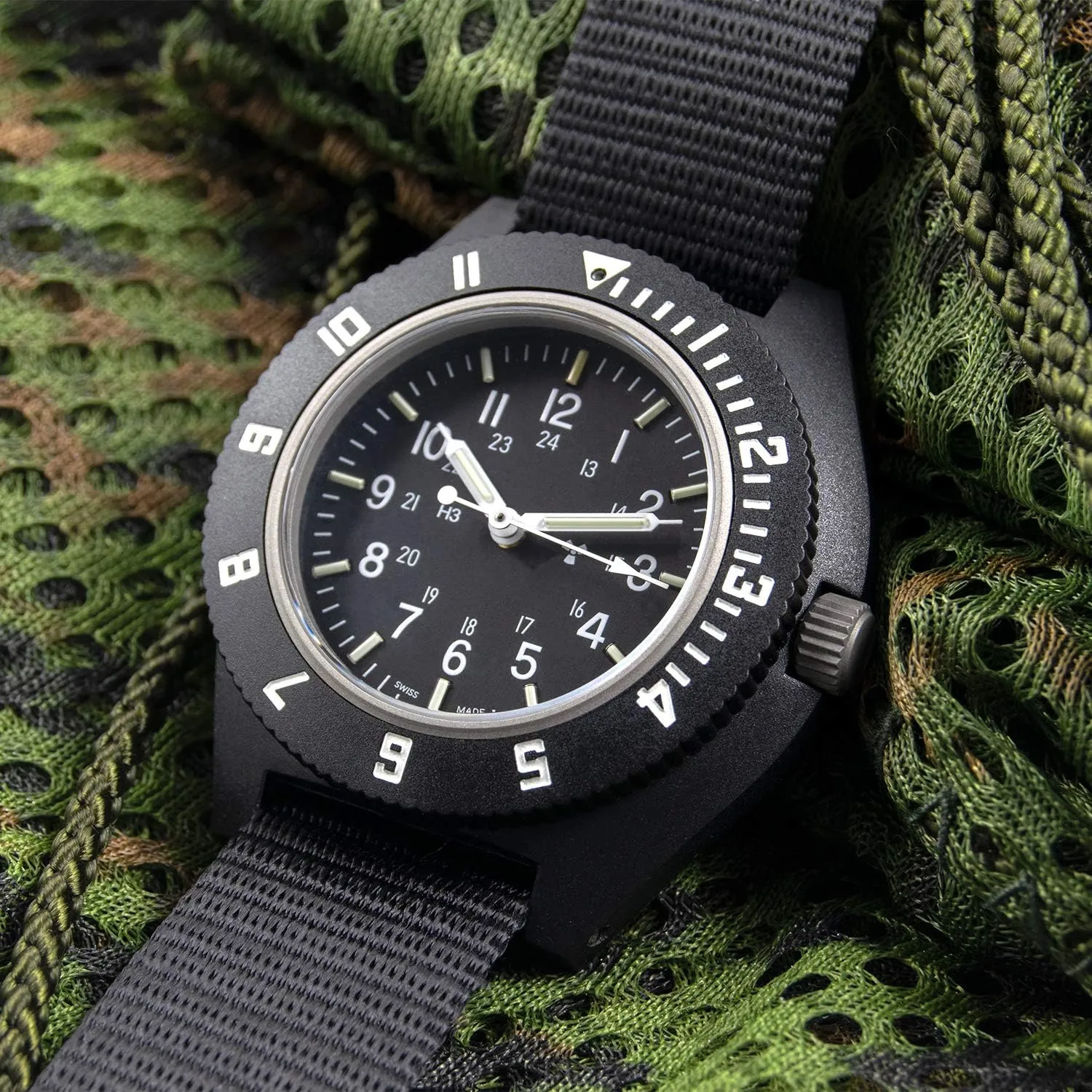 Pilot's lunar rapid inevitable weldon central Navigator MARATHON 41mm 