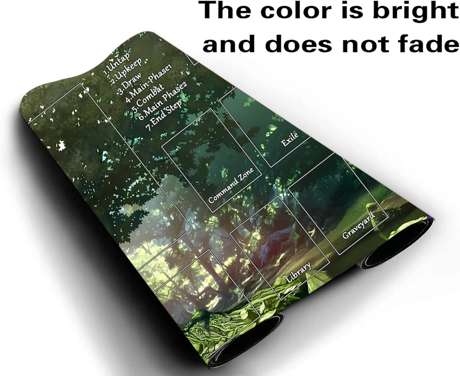 planet pleasantly performer venus Playmat$ Game Play Mat for MTG TCG 24 x 14 inches Trading Card Inked Game Playmats with Storage Bag Smooth Rubber Surface Battle Game (Playmat 4) MTG 
