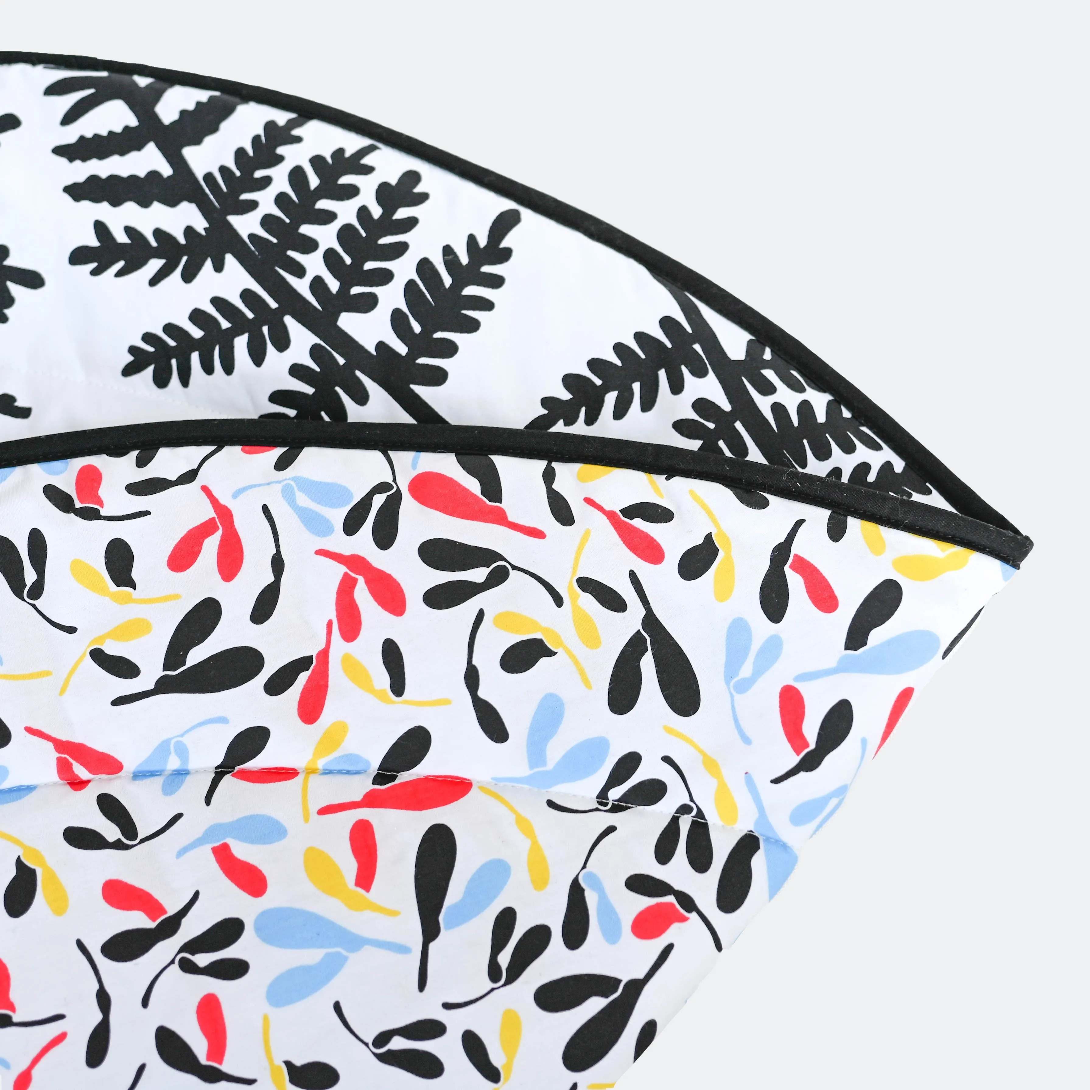 PLANT PRINT PLAYMAT- reversible newborn to 4 months / 5  months