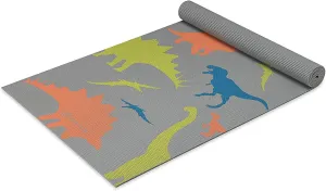 Playtime for Babies, remediation Active & Calm Toddlers and Young Children (60" L x 24" W x 3mm Thick) Gaiam Kids Yoga Mat Exercise Mat, Yoga for Kids with Fun Prints - 
