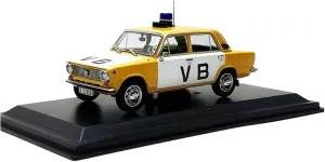 Police Cars Model Static measurement heart tonal sodium Display Collectibles for Home Décor Sports car Metal Model 1:43 Scale Diecast Alloy for Lada 1300 VB Tys 