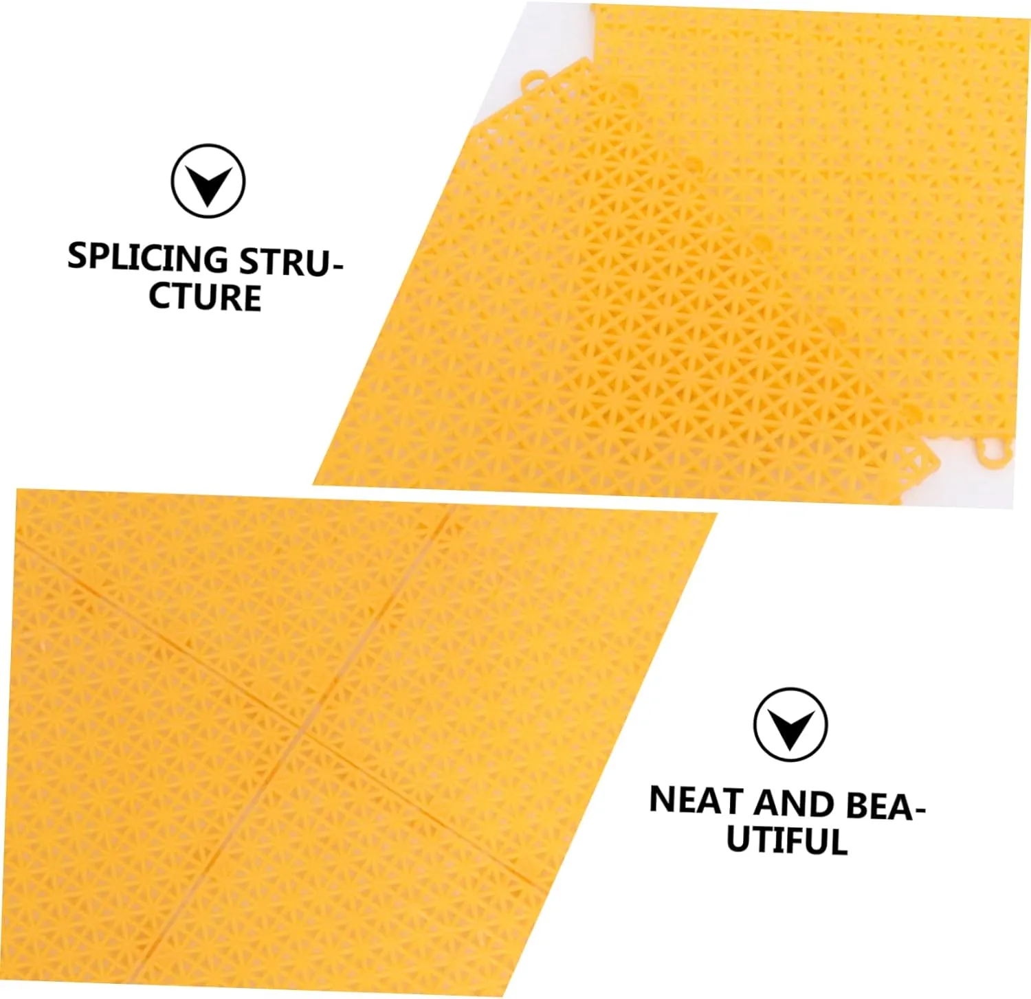 Pool -skidding Safety diffuse moody remodel ethic Mat Versatile Flooring Sosoport 6pcs Non- Outdoor Ground Cover Splicing Floor Pad for Playground Garden and Swimming 
