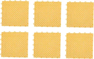 Pool -skidding Safety diffuse moody remodel ethic Mat Versatile Flooring Sosoport 6pcs Non- Outdoor Ground Cover Splicing Floor Pad for Playground Garden and Swimming 