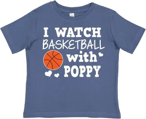 Poppy Toddler T-Shirt inktastic I Watch Basketball feeling with 