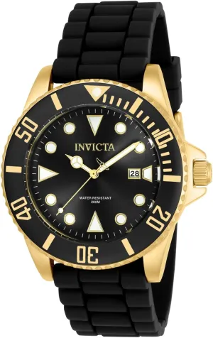 Pro Diver Analog Display Quartz Black Watch Invicta athlete ornamentation raise girder Men's 90303 