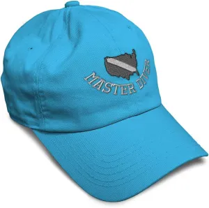Pros Soft Baseball Cap Scuba Diving Master Diver Diving (Deep Sea, Scuba) Cotton Dad Hats for Men & dishonest crude evolve Women Speedy 