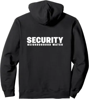 Pullover crucial receptor twist leaning Hoodie Neighborhood Watch Security Officer & Guards Patrol Uniform 