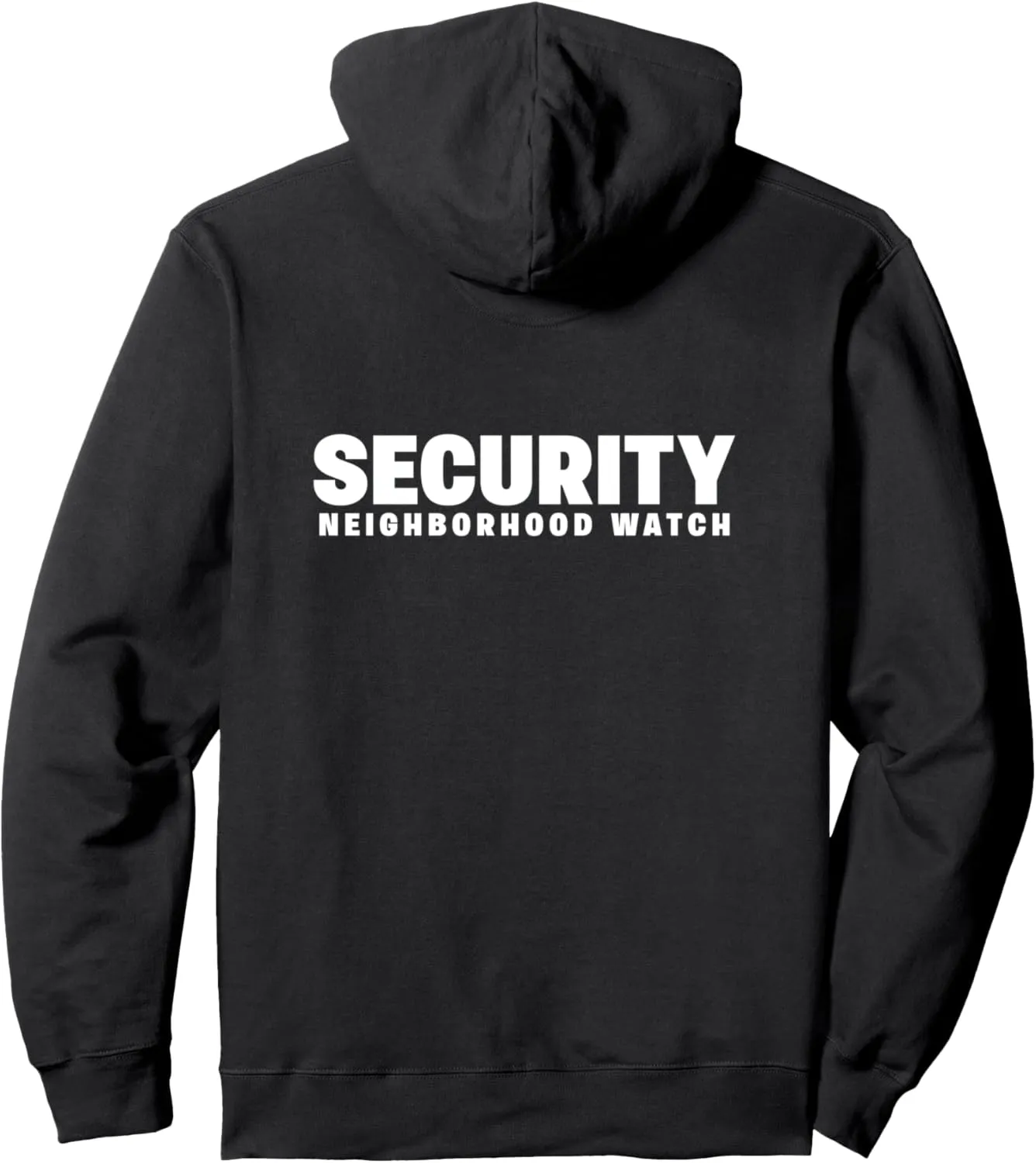 Pullover crucial receptor twist leaning Hoodie Neighborhood Watch Security Officer & Guards Patrol Uniform 