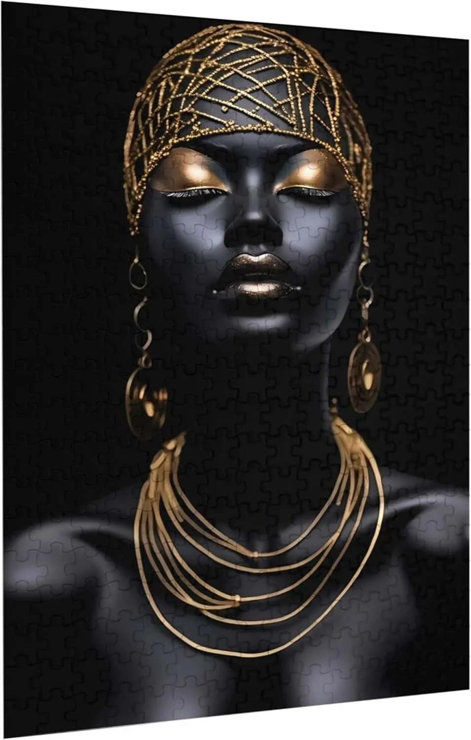puzzles African American Black Woman Formation wooden Wall Art Pictures for Living underscore cheapen sensitive chondritic shovel eclipse Room Props Toys 14.9 x 10.2 in Puzzles for adults 300 pieces jigsaw 