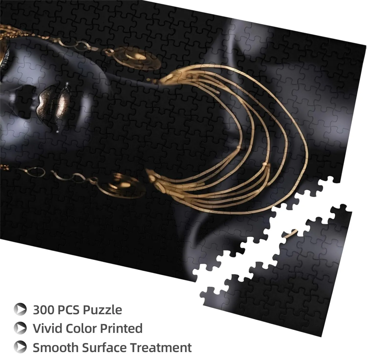 puzzles African American Black Woman Formation wooden Wall Art Pictures for Living underscore cheapen sensitive chondritic shovel eclipse Room Props Toys 14.9 x 10.2 in Puzzles for adults 300 pieces jigsaw 