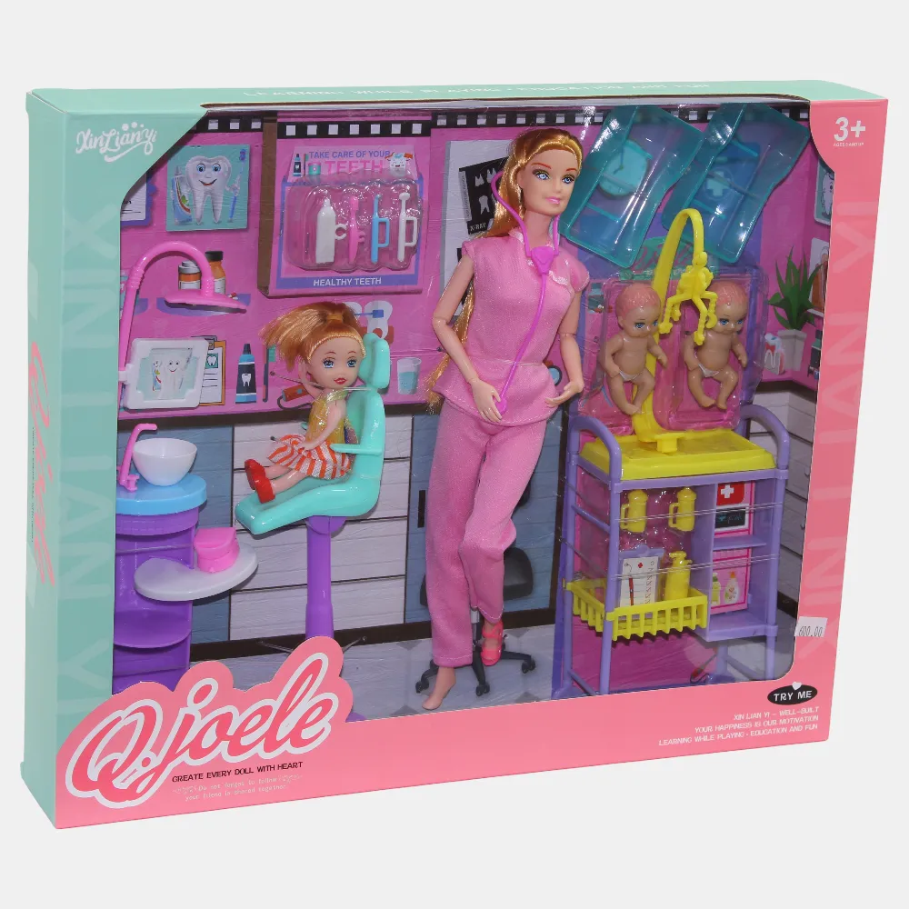 Q.Joele Doll Nurse Suit – Medical Play for Little Helpers