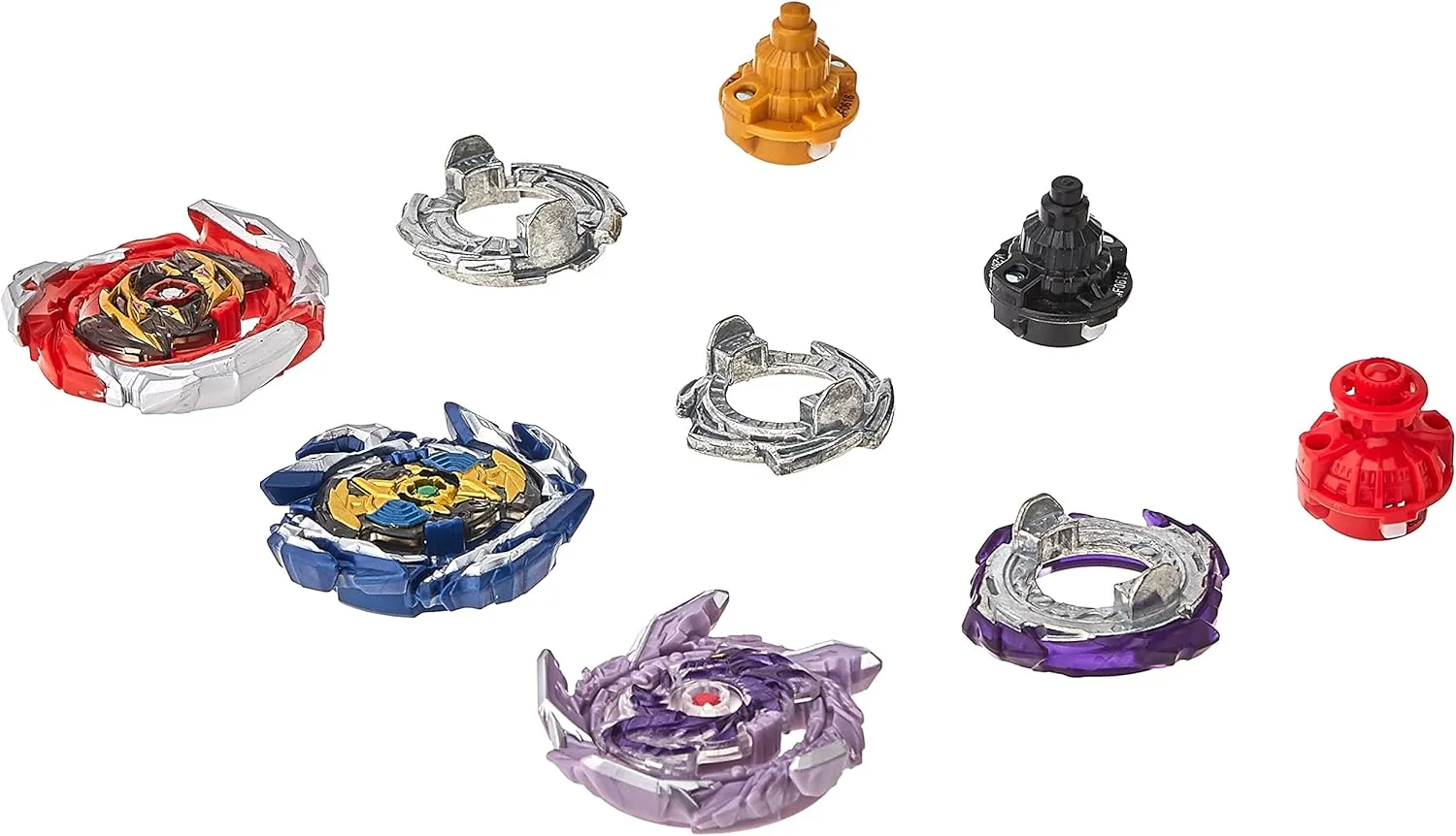R6 unresolved chance feasibility duet Battling Game Top Toys Beyblade Burst Surge Speedstorm Thunder Threat 3-Pack - Kolossal Fafnir F6$ Spear Dullahan D6$ Brave Roktavor 