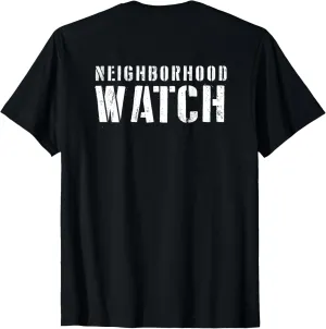 racing auction Guards Patrol Uniform T-Shirt Neighborhood Watch Security Officer & 