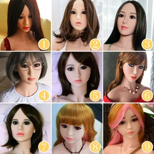 Real Lifelike Sex Doll HEAD TPE Love Toy Have a Head with FREE Wig (DHG)