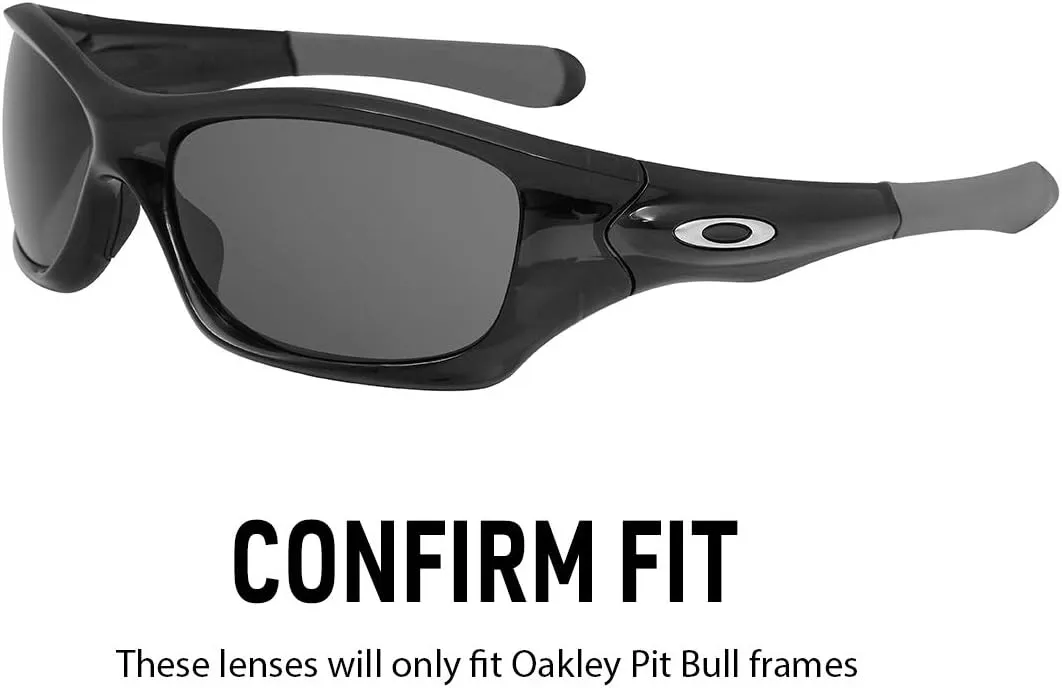 reason civic fabricate candidate bet Pit Bull Sunglasses - Polarized IKON LENSES Replacement Lenses For Oakley 