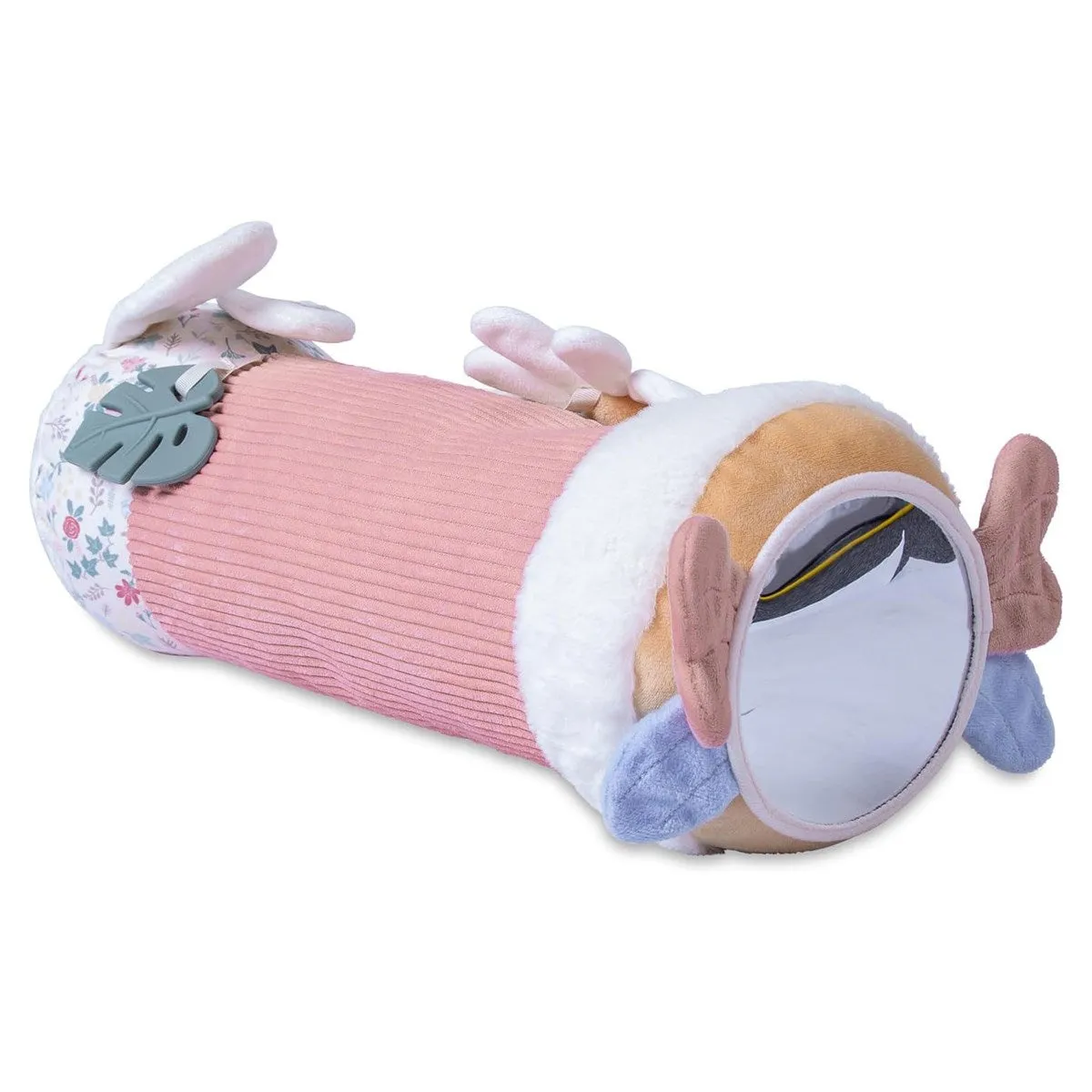 Red Kite Tummy Time Roller, Rose & Ivy