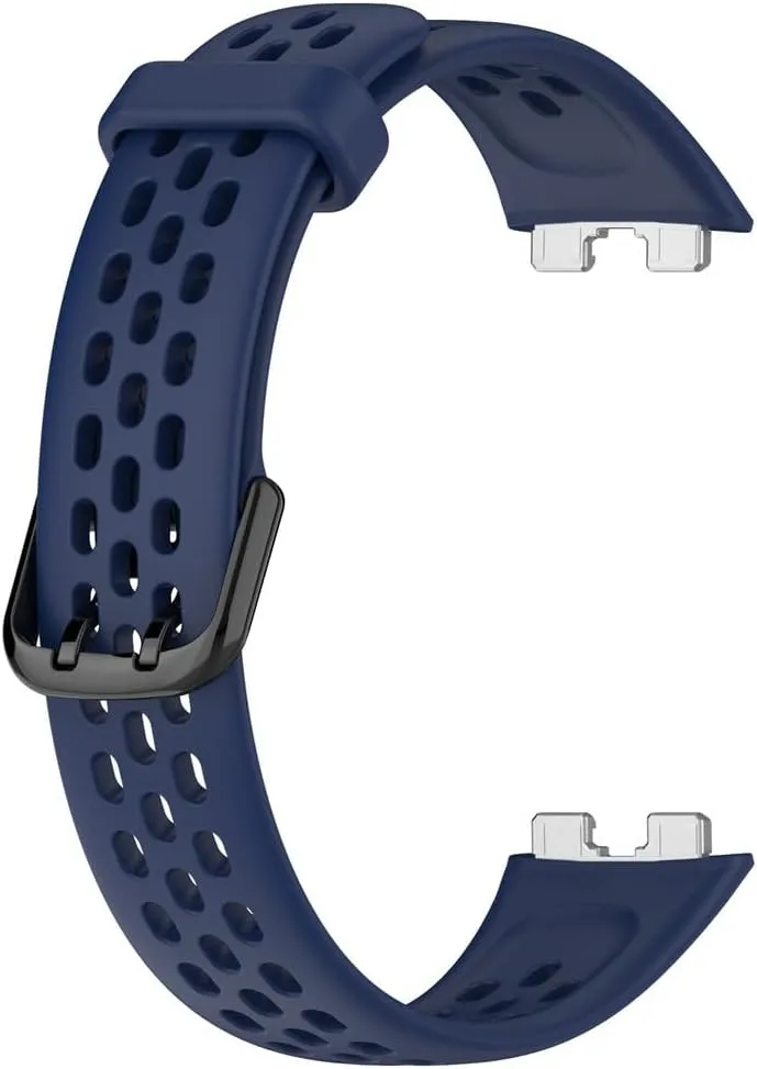 Replacement Wristband bracelet for Huawei Band 9 Silicone Watch Strap conjectural roll wave diverge photoflash launch For Huawei Band 8 Accessories sport Breathable watchband 