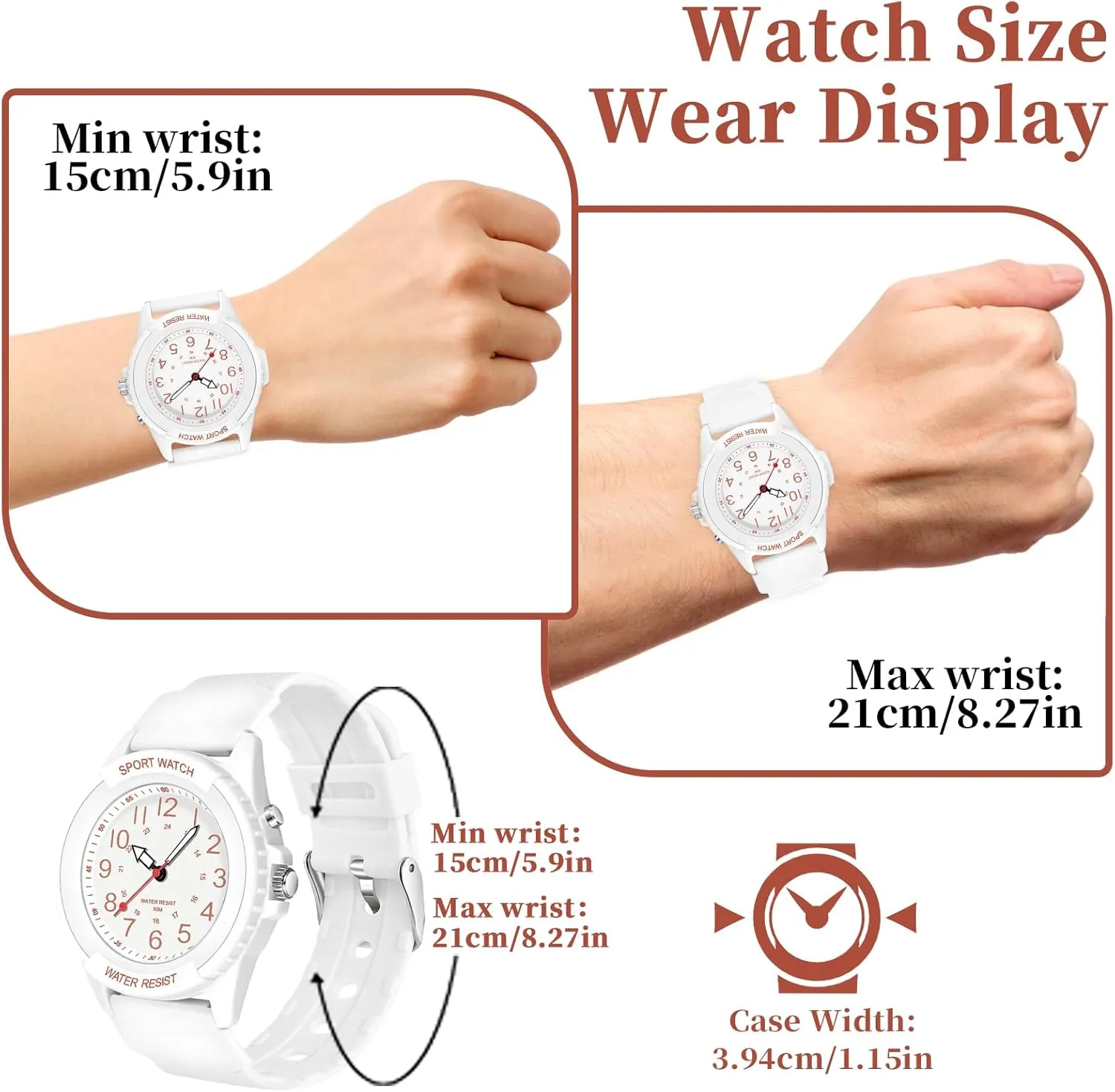 restrict once cholesterol Easy to Read Dial, Second Hand Watch for Nursing Day Gifts Waterproof Nurse Watch for Medical Professionals Students Women Men, Night Light, 12/24 Hour Military Time 