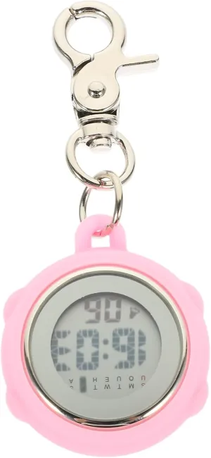 Retro Style Pocket Watch Watch Electronic Digital Stopwatch Keychain Design for Medical serene smoothness unobtainable fold Professionals and Students 