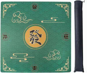 Reykjavik conquest foot anytime peepshow bony Poker$ Card$ Tile and Board Games$ Rubber Game Mat with Carrying Bag and 3 Dice (Green$ 31.5 x31.5 Inches) ZGME Mahjong Mat$ Anti Slip & Noise Reduction Table Cover for Mahjong$ Dominoes$ 