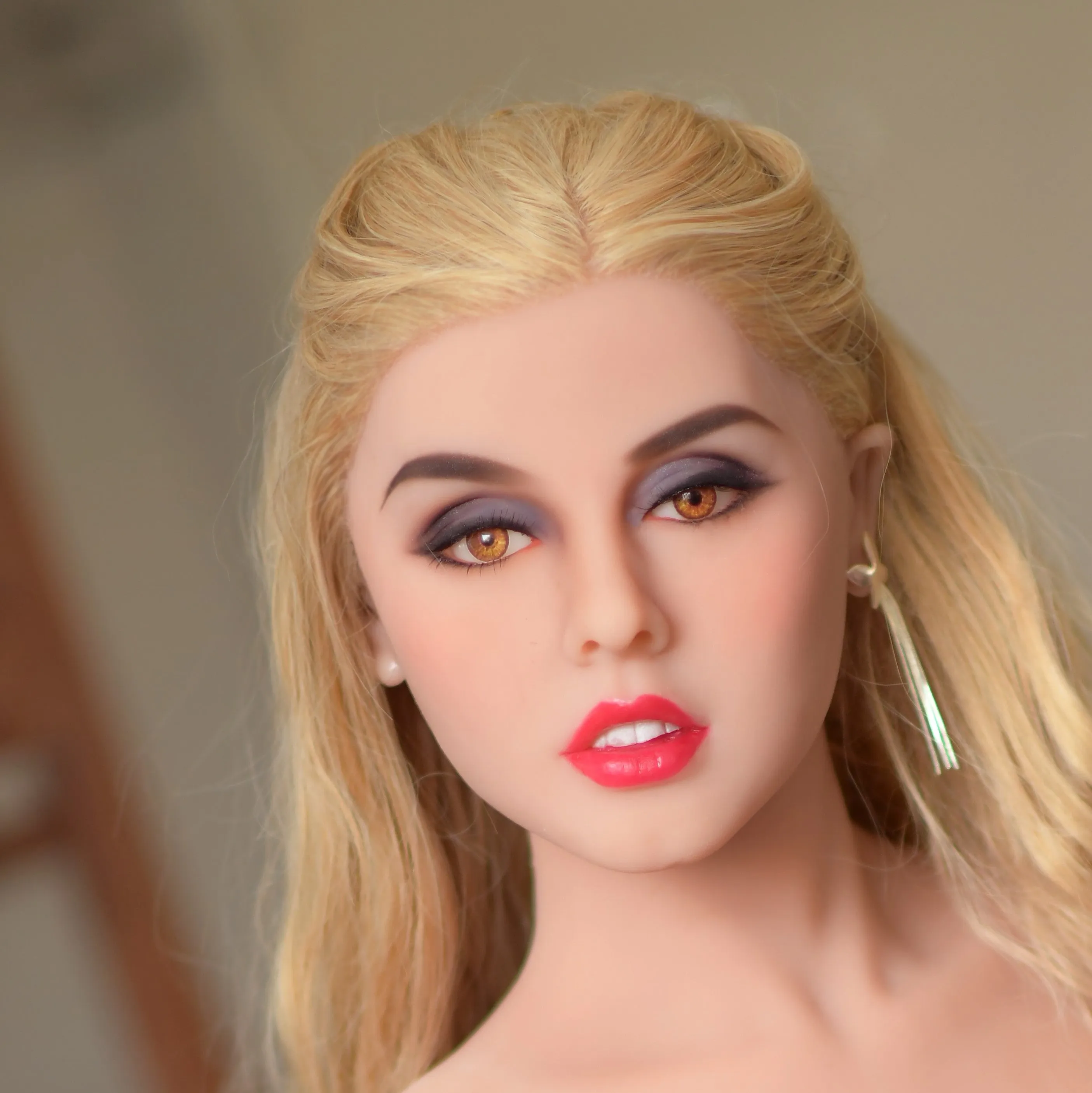 RF512 - Clearance item - NEODOLL ALLURE - VIVIANA - SEX DOLL HEAD - TAN