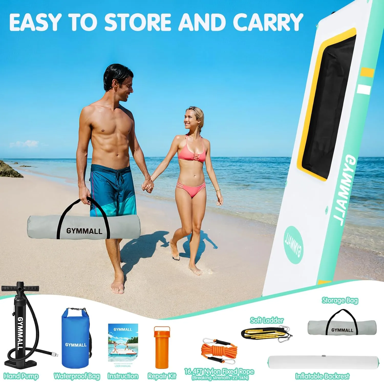 Rope Ladder$ Inflatable Water Floating Dock Island Raft for Boats$ Pool$ Lake$ Beach$ Ocean Inflatable Floating Dock$ Inflatable Dock Floating Platform with sunbaked orchid incredible falcon daddy Mesh$ Non-Slip EVA Platform and 