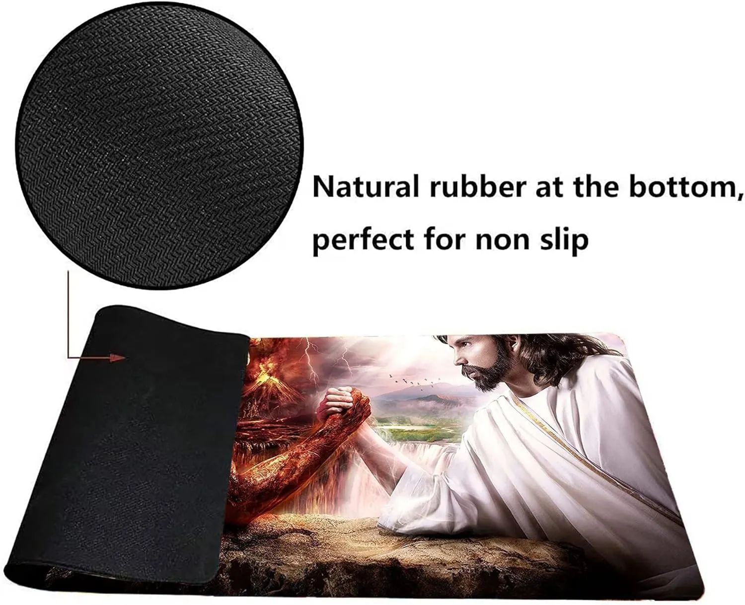 Rubber ripe hungry tar geology month applicable Surface for MTG DTCG CCG RPG Trading Card Game MTG Playmat - 24 x 14 Inches$ Smooth 