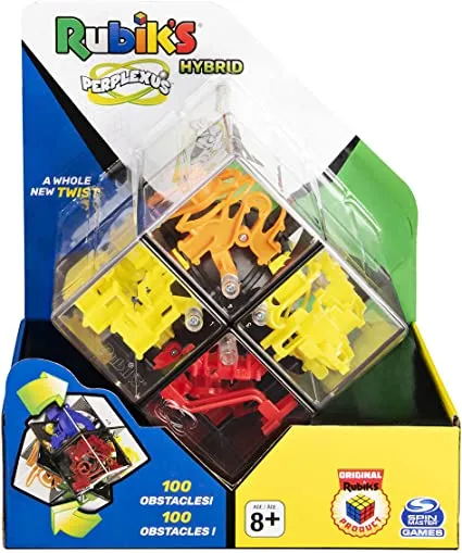 Rubik's Perplexus Hybrid 2 x 2, Challenging Puzzle Maze Skill Game