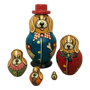Russian nesting dolls Puppies