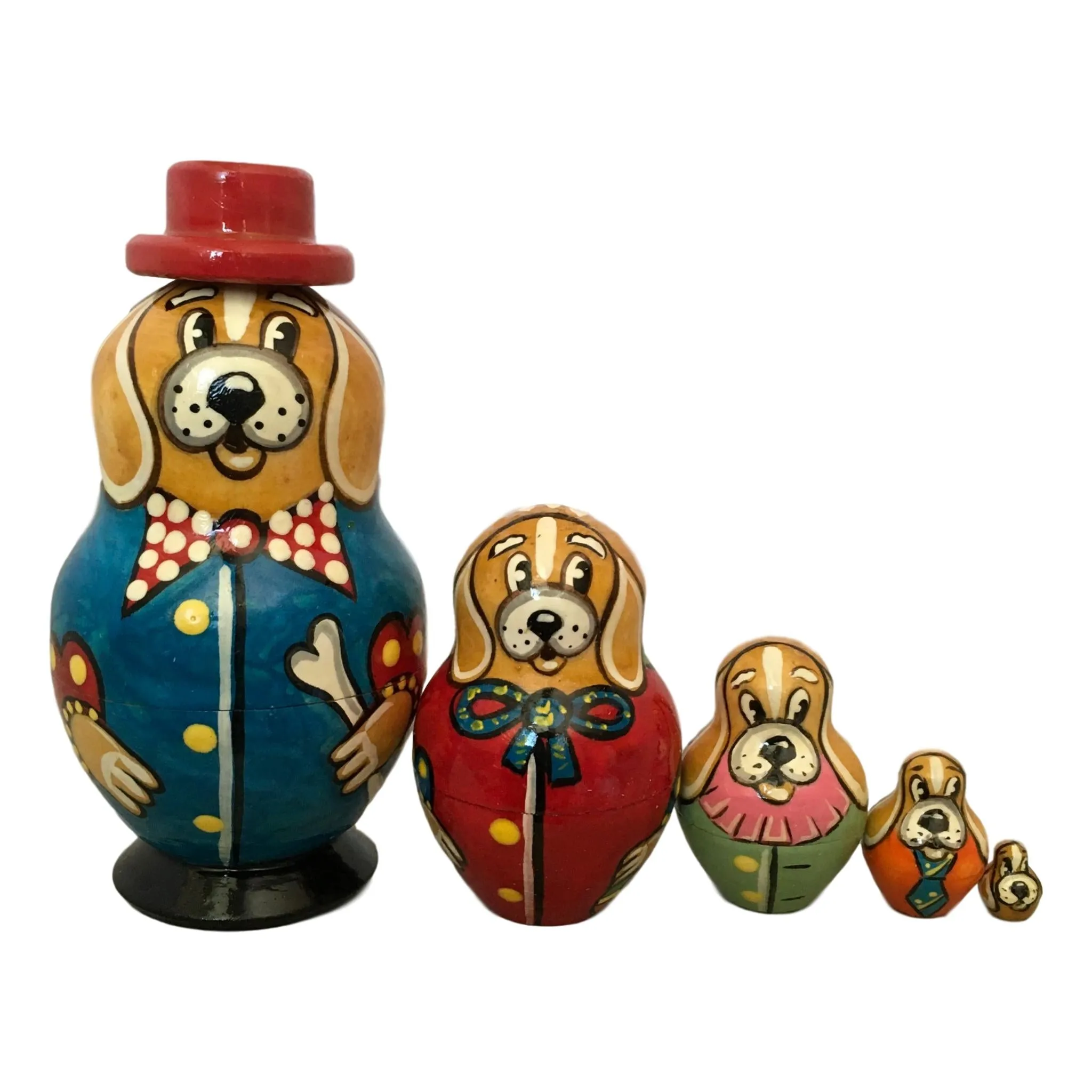 Russian nesting dolls Puppies