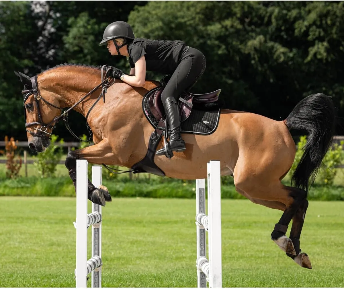 Saddle Pad LeMieux westward Puissance Suede Close Contact Square - Horse Riding 