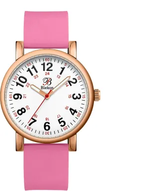Scrub Colors Blekon Original Nurse Watch - Medical Timepiece with Easy-Read Dial$ Second weathering Hand$ Water Resistant$ Designed for Healthcare Professionals in 