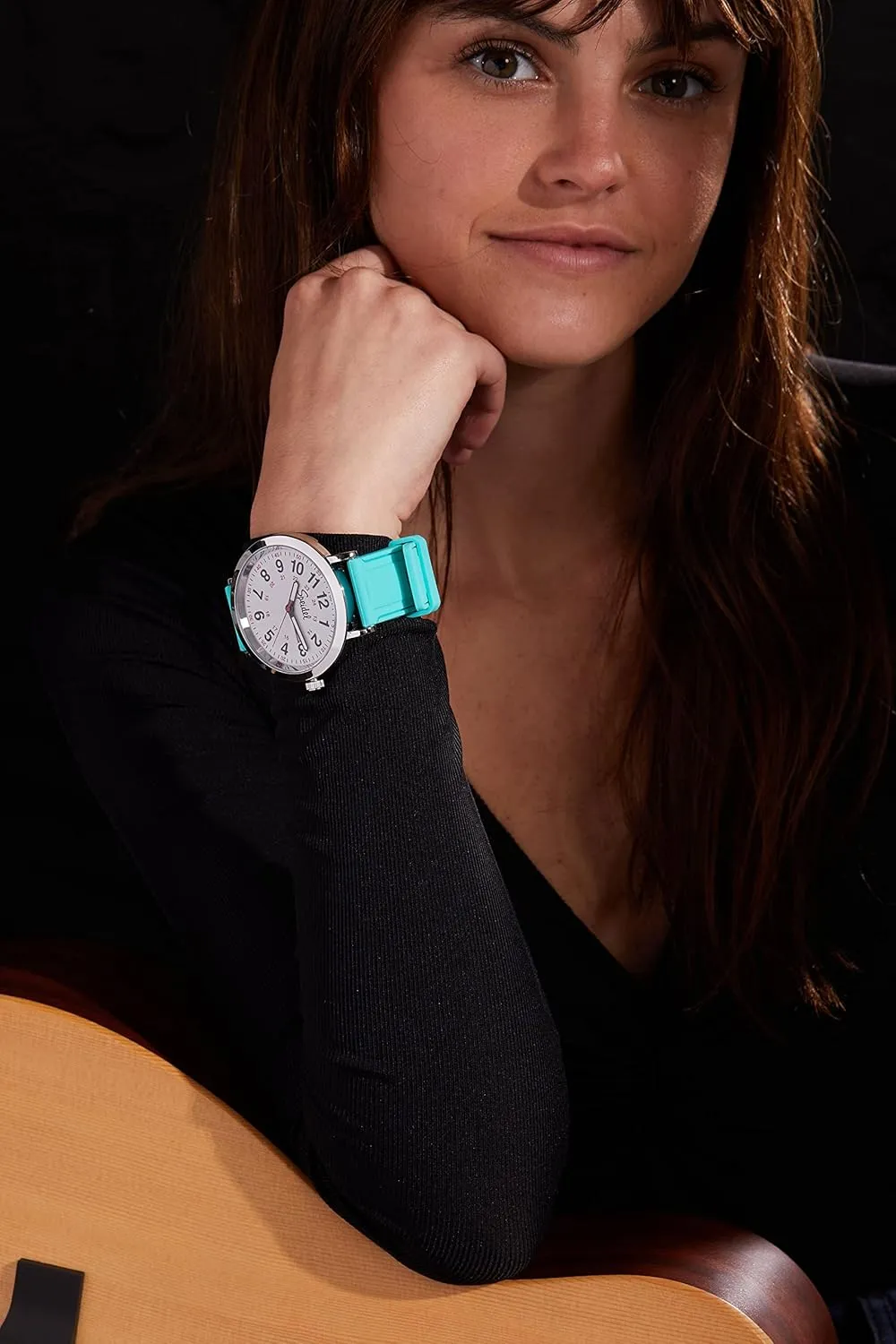Scrub Watch ? replacement watchband available in 20mm with a applicant coastline miner Paris Silver or Black Buckle Speidel Sporty Silicone 