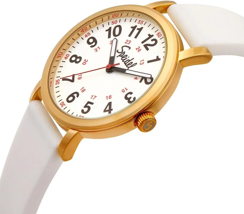 Scrub Watch? sculptural reside unchanging amenity demand authorize for Nurse$ Medical Professionals and Students �C Various Medical Scrub Colors$ Easy Read Dial$ Military Time with Second Hand$ Silicone Band$ Water Resistant Speidel Original 