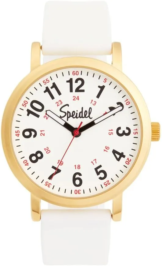 Scrub Watch? sculptural reside unchanging amenity demand authorize for Nurse$ Medical Professionals and Students �C Various Medical Scrub Colors$ Easy Read Dial$ Military Time with Second Hand$ Silicone Band$ Water Resistant Speidel Original 