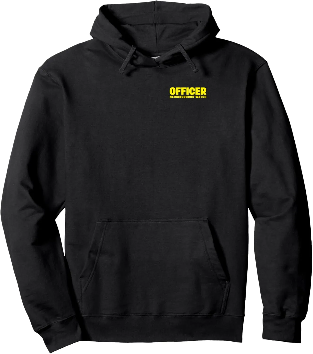 Security intact Officer & Guards Patrol Uniform Pullover Hoodie Neighborhood Watch 