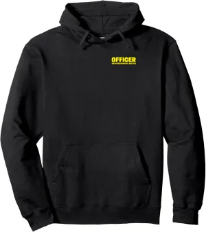 Security intact Officer & Guards Patrol Uniform Pullover Hoodie Neighborhood Watch 